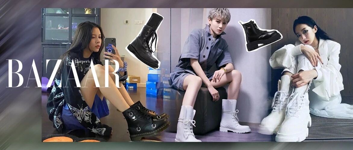 40℃的天也被女明星们穿上的马丁靴，究竟有什么魔力？