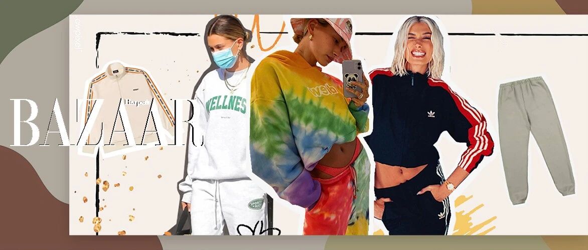 怪不得Hailey这么爱运动装，穿对了居然这么时髦！