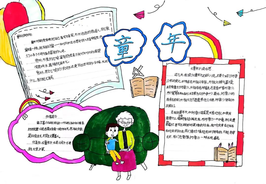 【梅郎书香】班班有读之共读《童年》