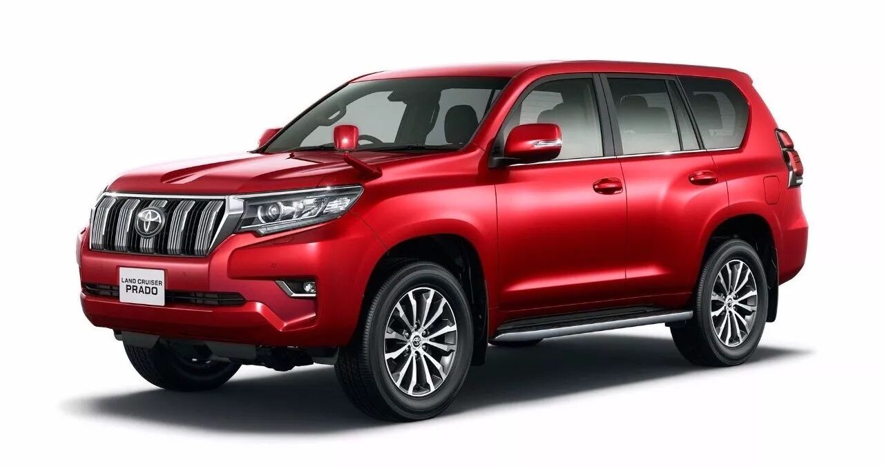 罕见的红色新生代普拉多非一般的风骚