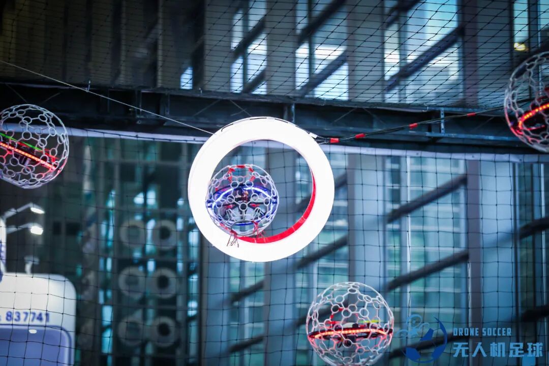 国际无人机足球赛事，首次亮相世界无人机大会的图9