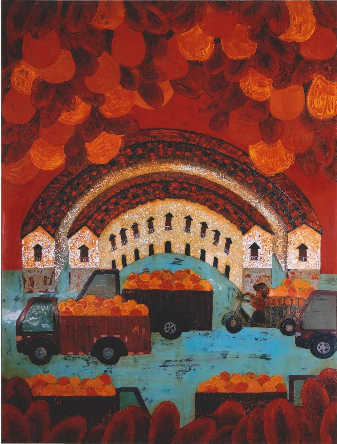 曹越《自然信号》梁艳丹《对话》梁嘉筵《慾》梁观杰《乡语记忆》