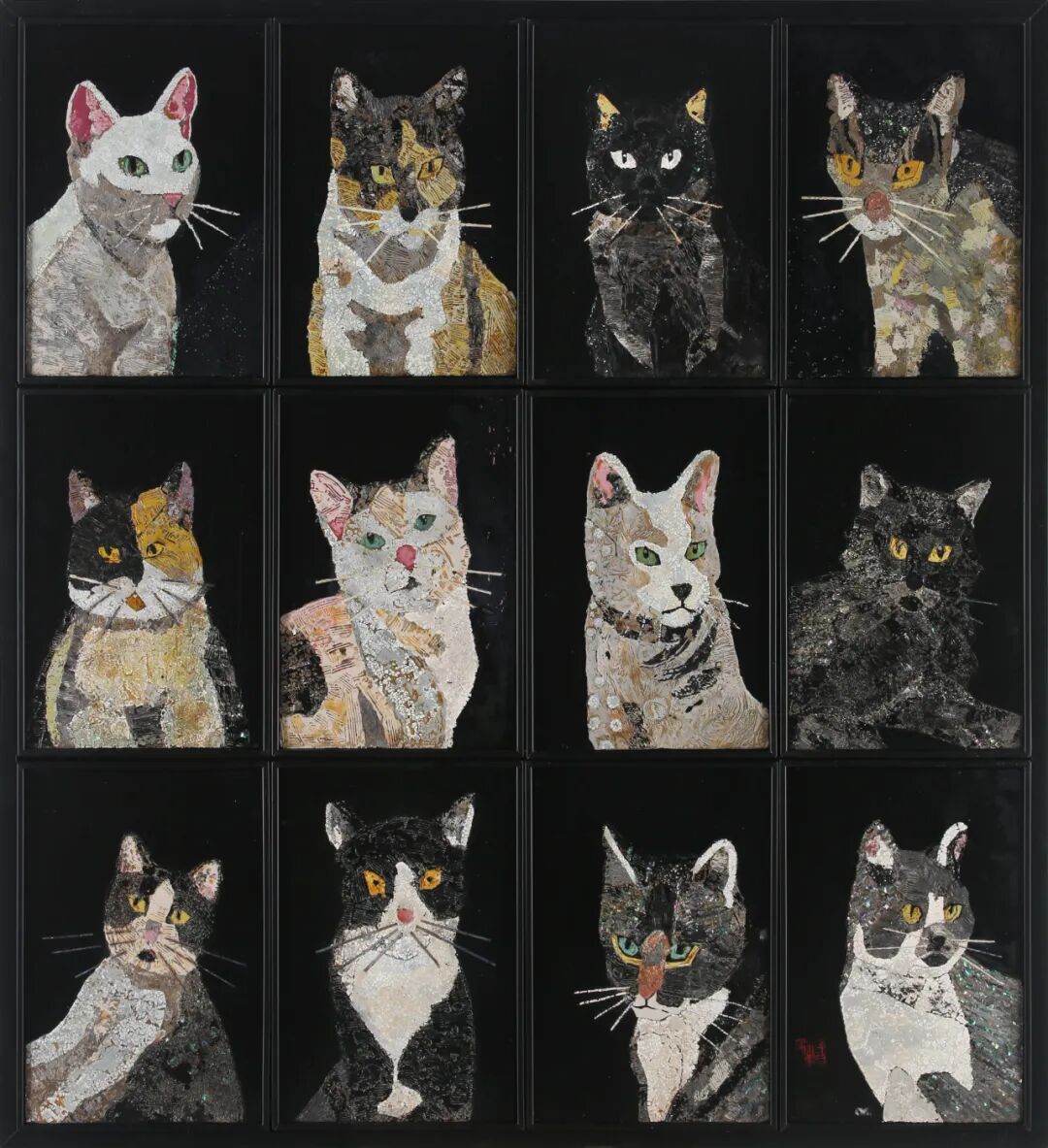 江门作者在"广东省第七届漆画作品展"上喜获丰收