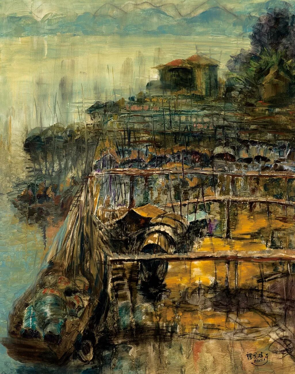 简讯| "仰高铁夫一一纪念李铁夫诞辰150周年2019江门市油画,水彩作品