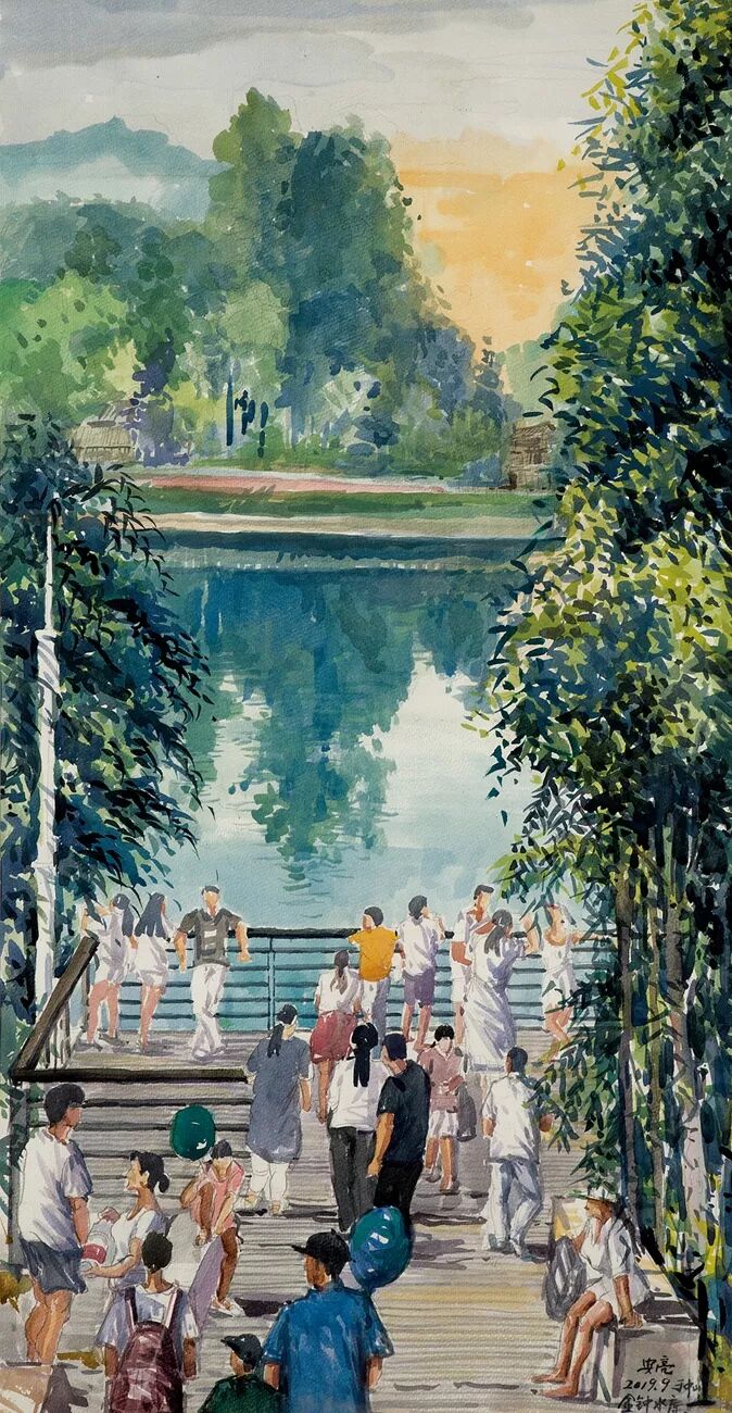 简讯| "仰高铁夫一一纪念李铁夫诞辰150周年2019江门市油画,水彩作品