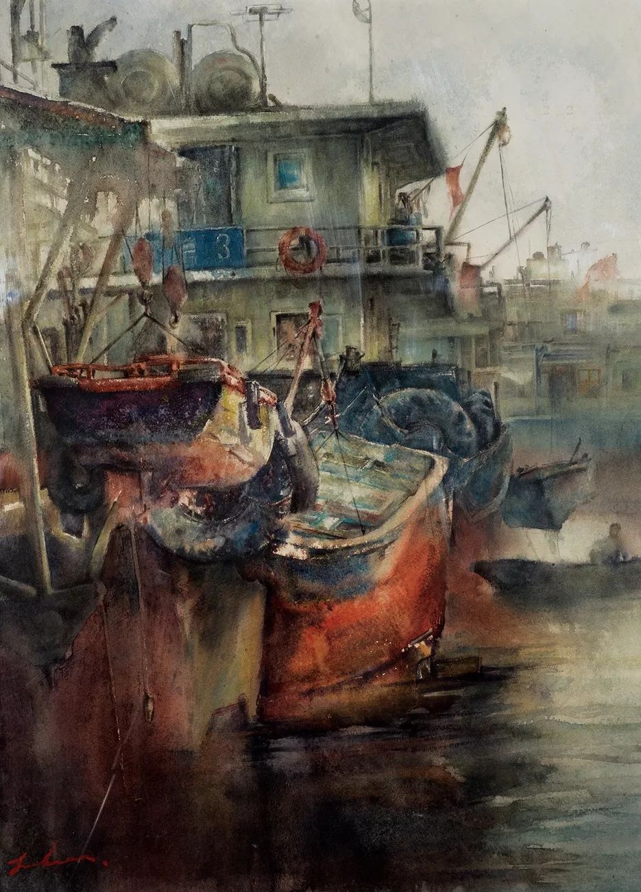 简讯| "仰高铁夫一一纪念李铁夫诞辰150周年2019江门市油画,水彩作品