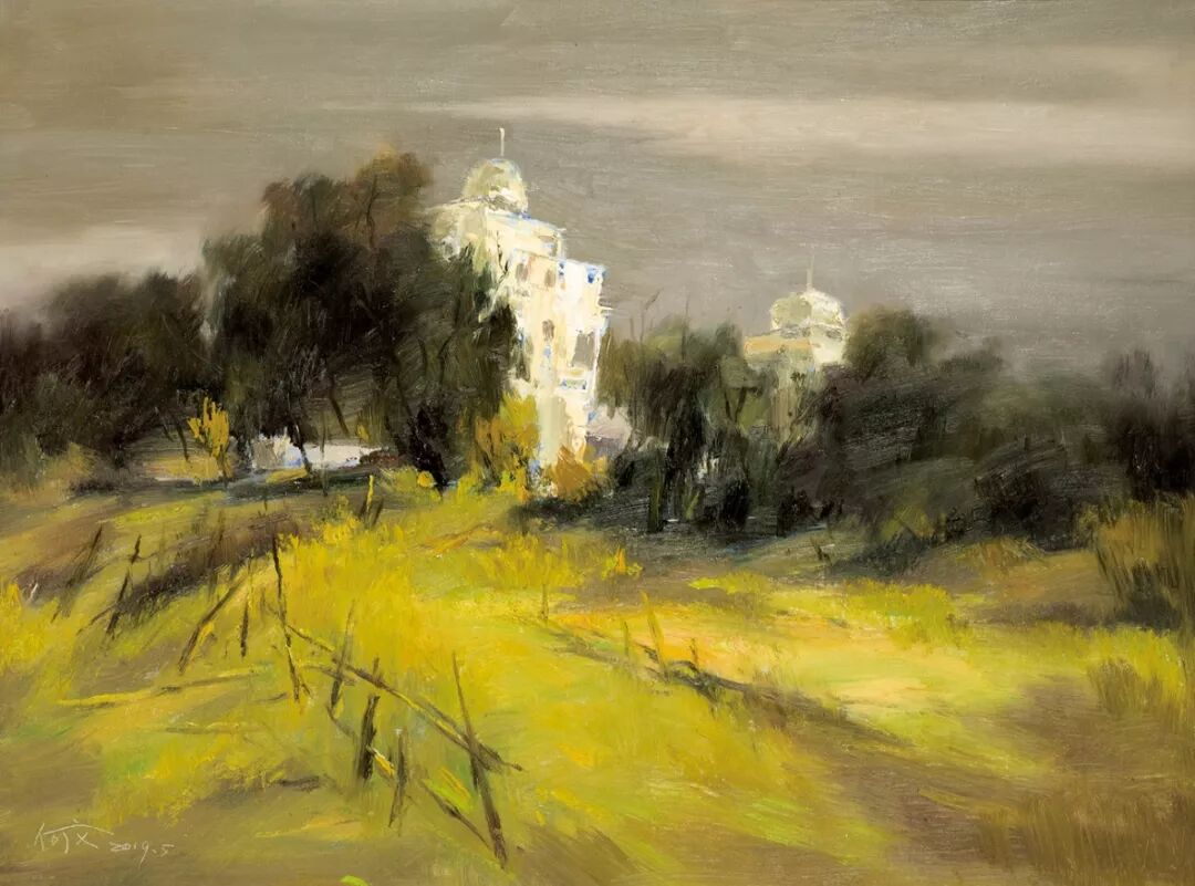 简讯| "仰高铁夫一一纪念李铁夫诞辰150周年2019江门市油画,水彩作品