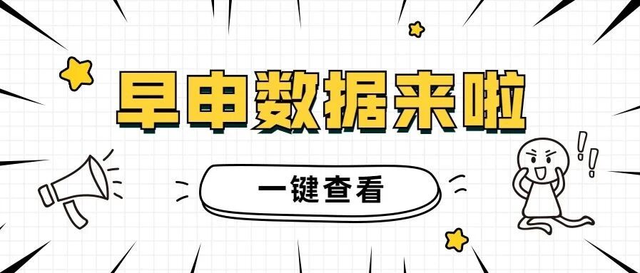 竞争激烈！美国多所TOP30名校早申数据公布！