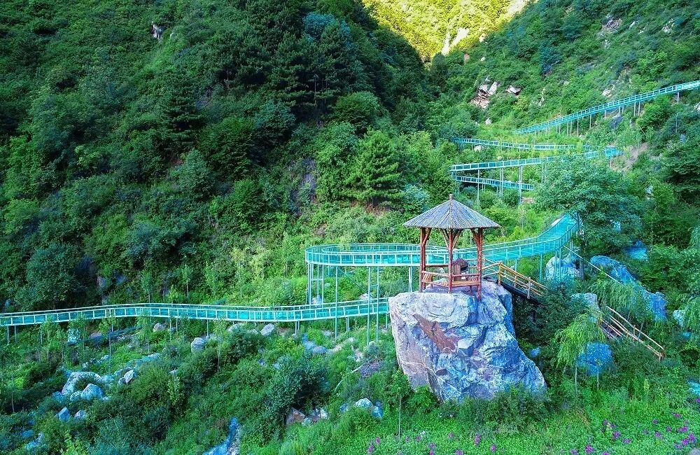 石家庄游玩攻略漫山花溪谷邀您赏花踏青赴一场山野之约