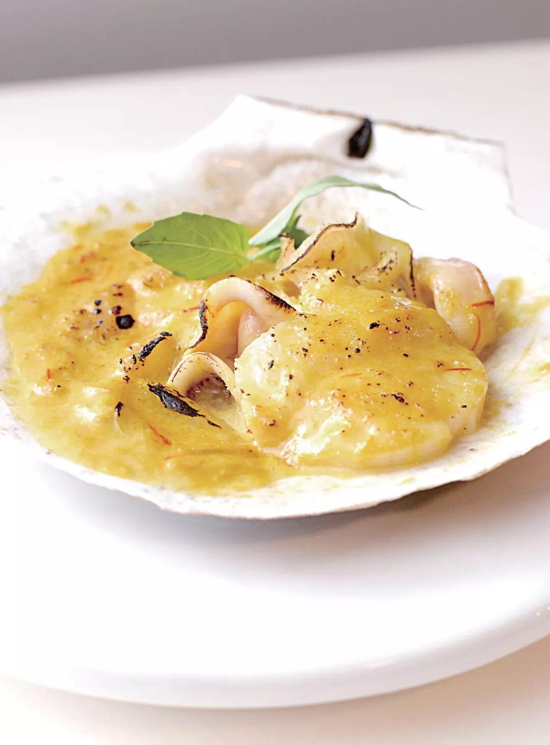 番紅花忌廉焗帶子色香味俱全 明信加國號 微信公众号文章阅读 Wemp