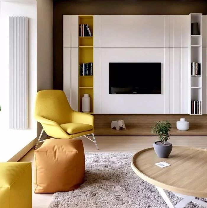 头次看到做在墙上的柜子，怎么可以这么漂亮？