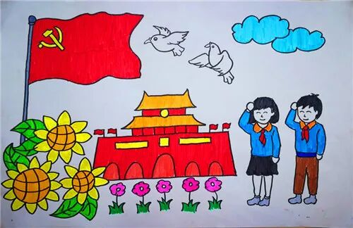 國慶迎國慶手抄報_迎國慶手抄報大全_2021迎國慶手抄報大全