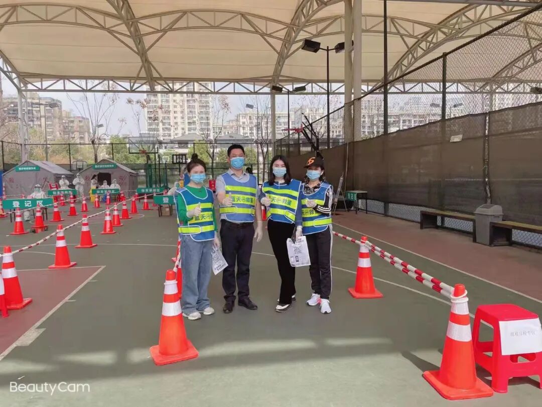 同心战疫，共赢春暖｜余杭湖南商会志愿者助力核酸检测