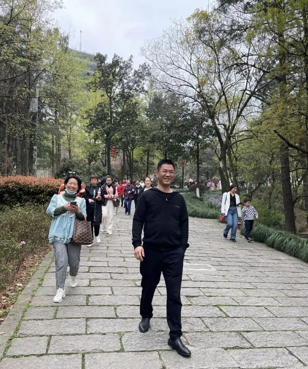 余杭湖南商会登山健身活动