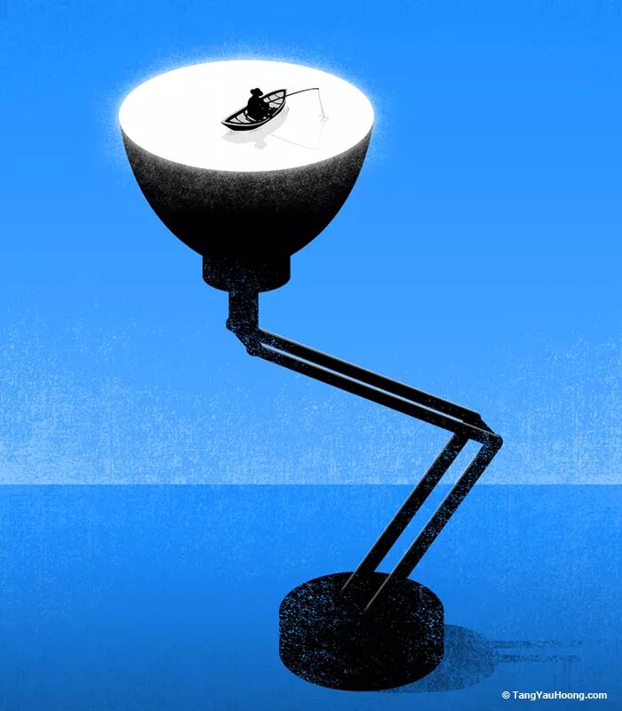 看看这些惊艳的光创意,相信世界会变得光明