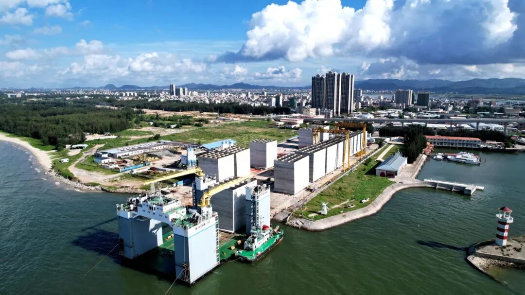 重点项目茂名港博贺新港区东区油品码头建设有重大进展