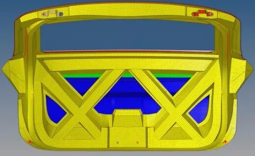 基于拓扑优化的塑料尾门设计的图9