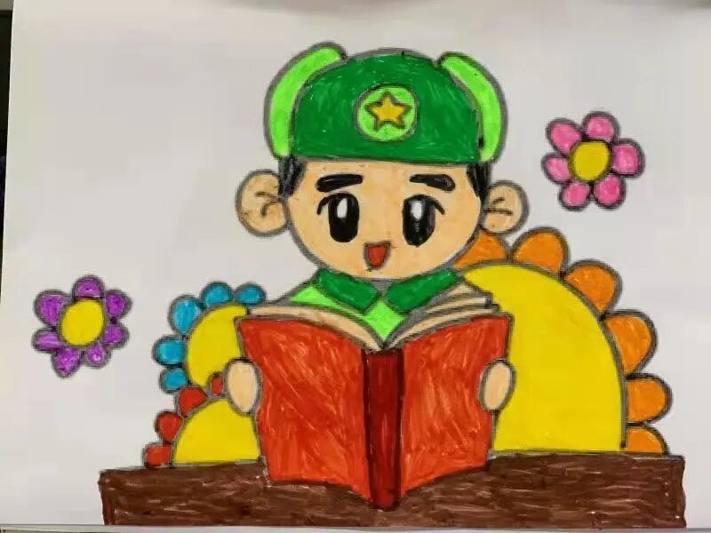 学雷锋争当文明美德好少年