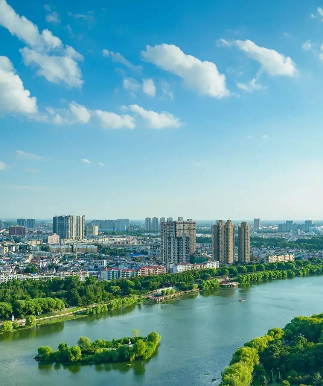 城市文明看漯河的