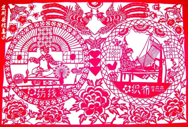 壶口瀑布旅游区(陕西侧)设置非遗文化展区展出葫芦烙花,面花,剪纸