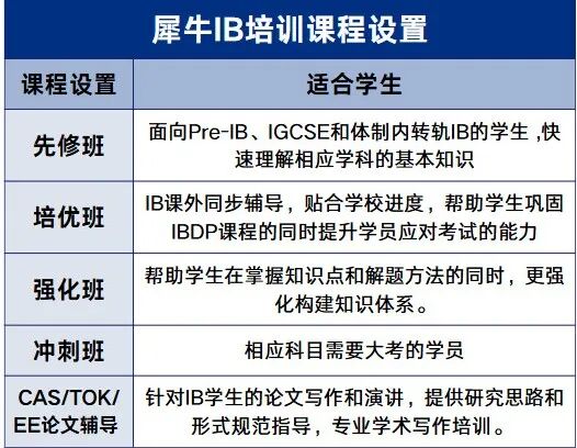 IB课程
