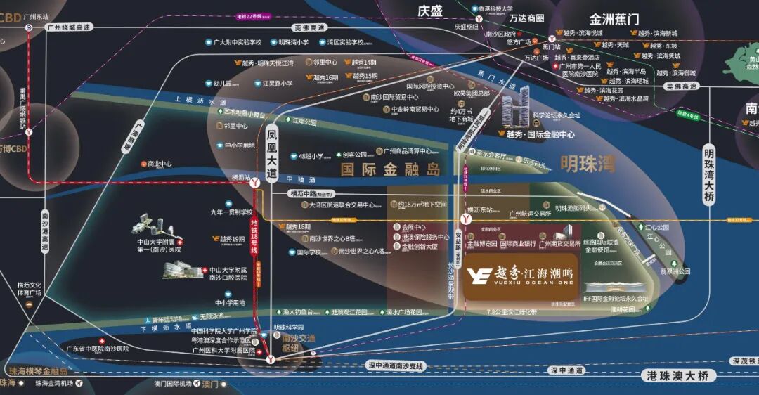 南沙越秀江海潮鸣96-140㎡，值不值得入手？