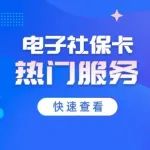 【电子社保卡 】个人社保权益单