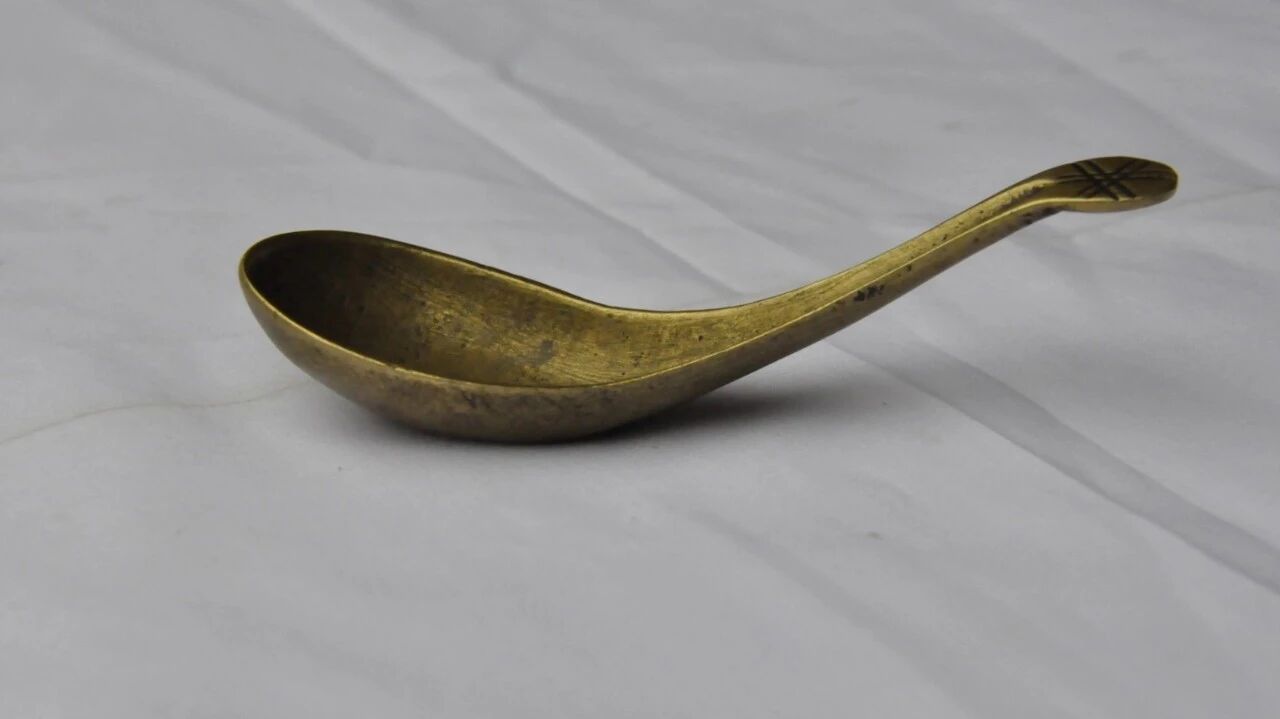 看革命文物解精神密码|铜勺