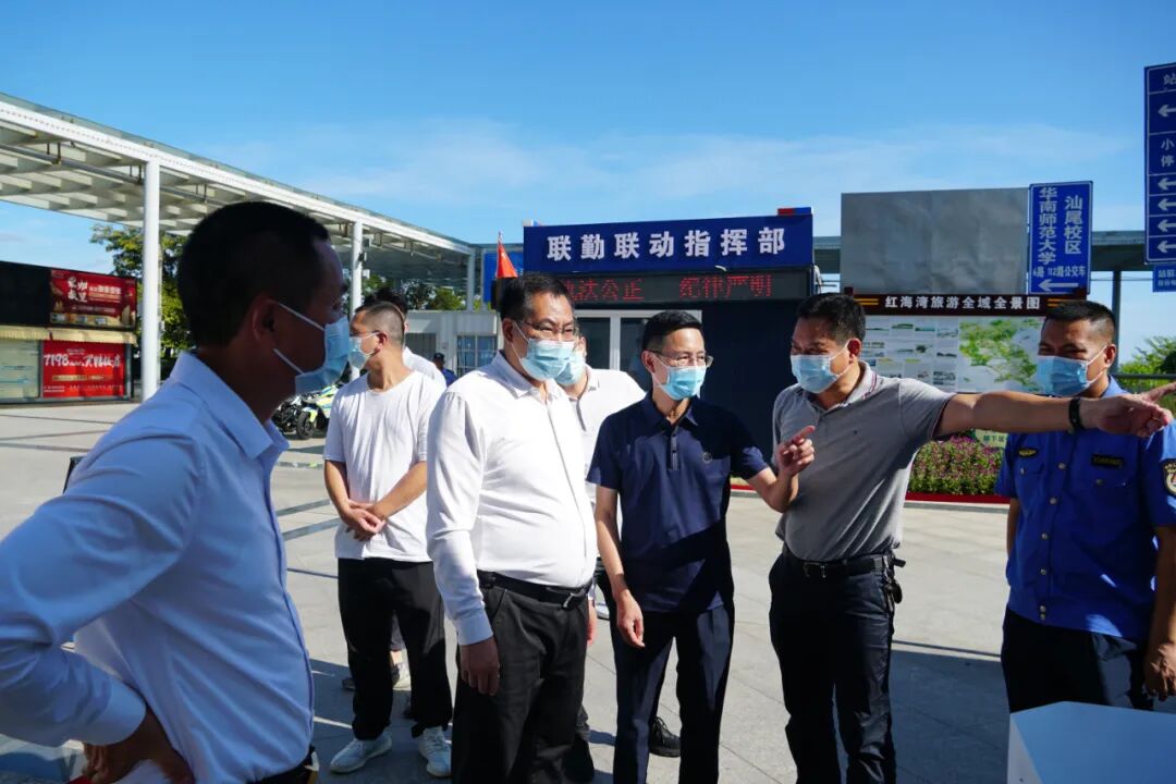 李绪调研检查疫情防控有关工作