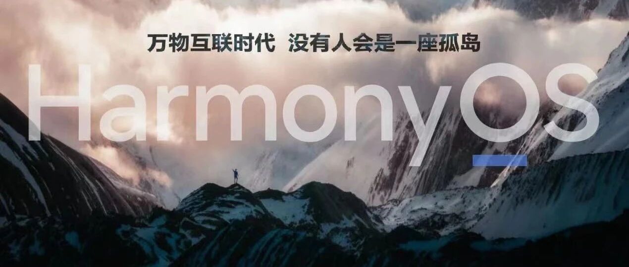 没有人会是一座孤岛：HarmonyOS的大格局