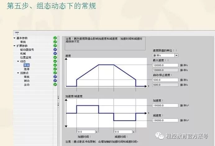 S7-1200plc的軸組態(tài)與點(diǎn)動(dòng)控制,技術(shù)詳解的圖7