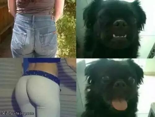 看女神背面，男人的正常反应！​