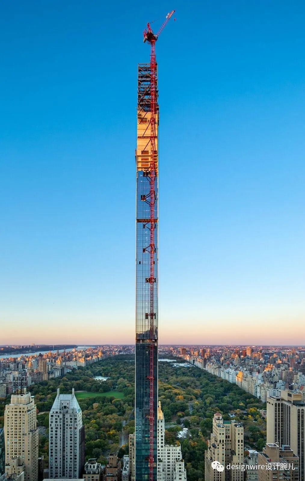 首发 全球最细地标摩天楼 111 West 57th豪宅来了 Designwire设计腕儿微信公众号文章