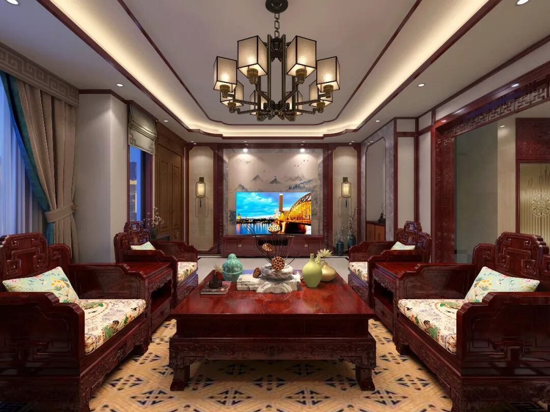 中式装修效果图—这才是中国人自己的家, 越看越喜欢