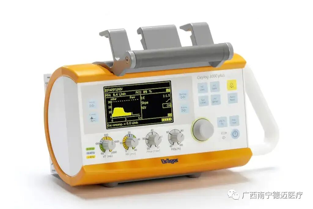 德尔格呼吸机怎么样德尔格 Dräger Oxylog 3000 plus急救转运呼吸机日常维护保养指南_https://www.jmylbn.com_新闻资讯_第3张