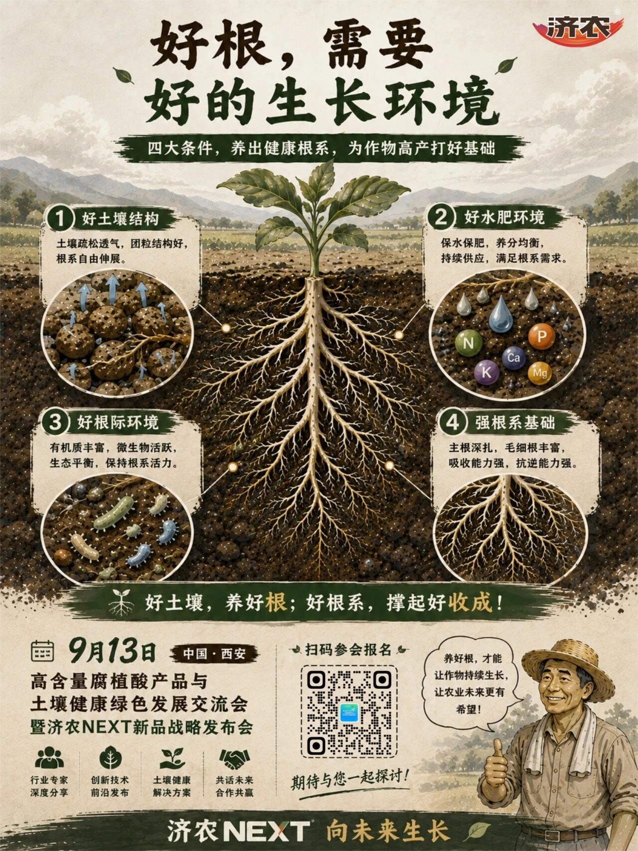 济农NEXT｜好收成，先从根系环境开始(图2)