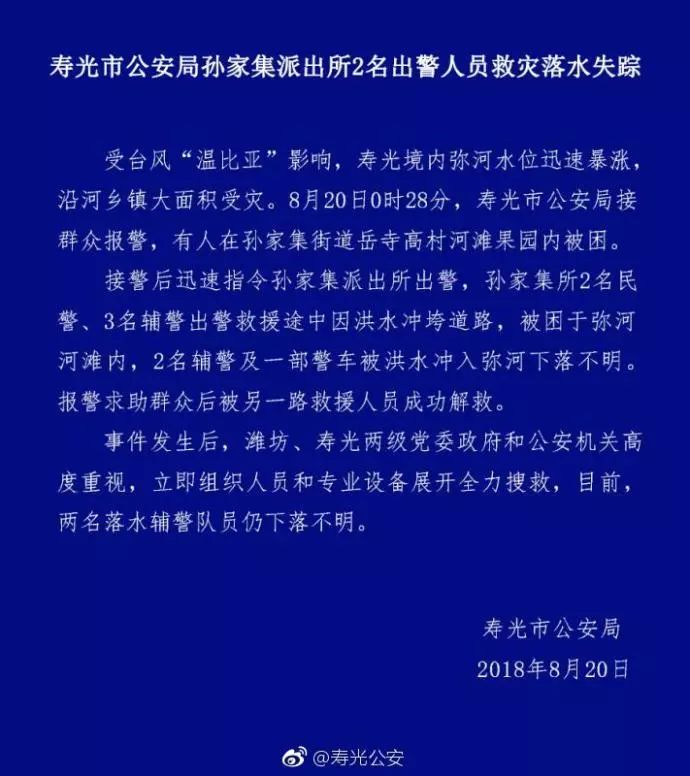 山东寿光因水库泄洪被淹 下游人民就该受灾吗？