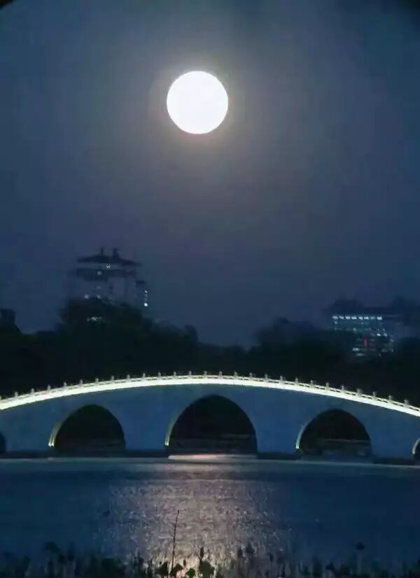 "超级月亮"变身网红,刷爆朋友圈