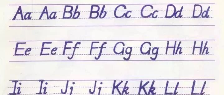 26个英文字母规范书写技巧，期末高分必备！