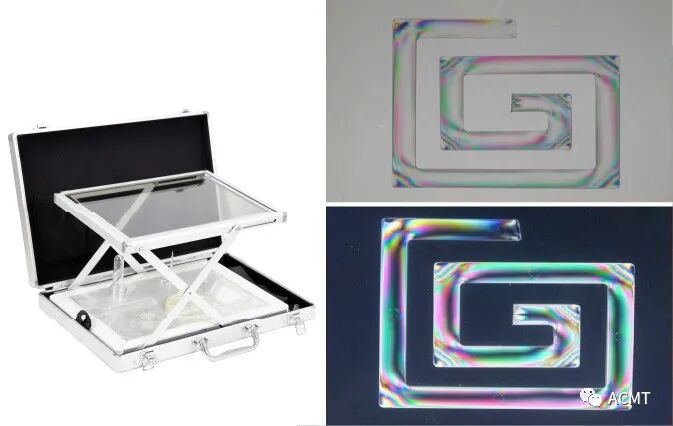 【产品推荐】透明塑件应力检测——应力偏光仪的图2