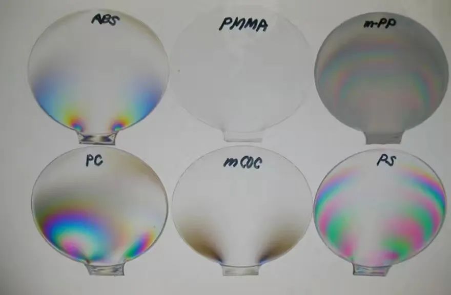 干货分享|透明塑胶光学产品的残留应力定性分析的图10