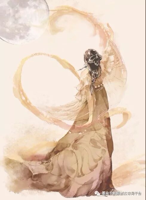 喜看神州圆绮梦,锦绣未央更无前一轮冰蟾悬九天,万家华灯共团圞乐在