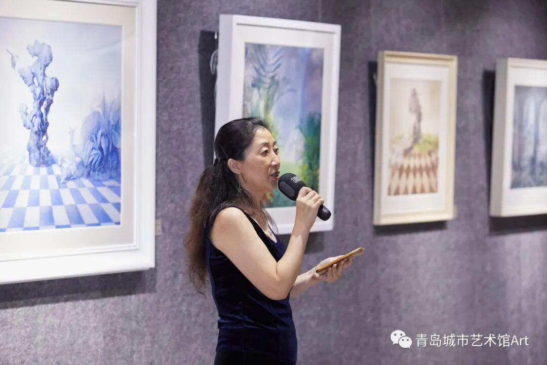 艺术馆|「金枝玉叶——孙晓燕·曹溶萱水彩作品双人展」在青岛出版艺术馆惊艳开展~