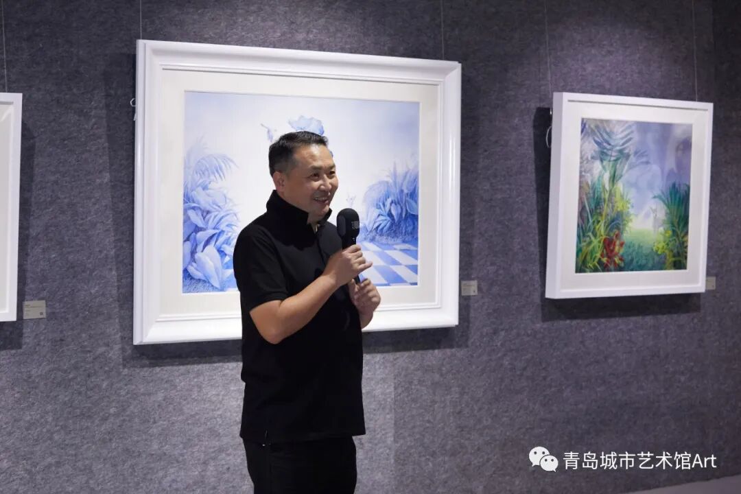 艺术馆|「金枝玉叶——孙晓燕·曹溶萱水彩作品双人展」在青岛出版艺术馆惊艳开展~