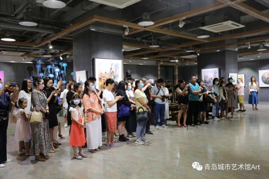 艺术馆|「金枝玉叶——孙晓燕·曹溶萱水彩作品双人展」在青岛出版艺术馆惊艳开展~