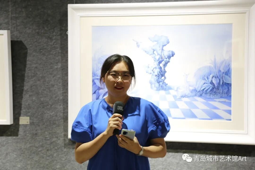 艺术馆|「金枝玉叶——孙晓燕·曹溶萱水彩作品双人展」在青岛出版艺术馆惊艳开展~