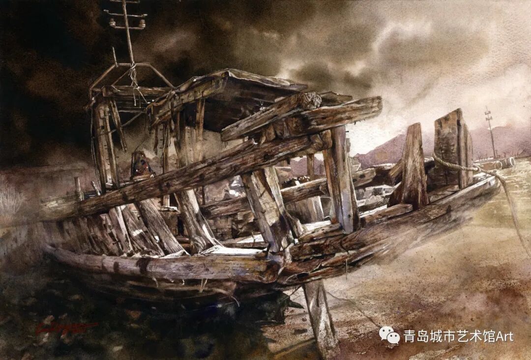 艺术馆|「金枝玉叶——孙晓燕·曹溶萱水彩作品双人展」在青岛出版艺术馆惊艳开展~