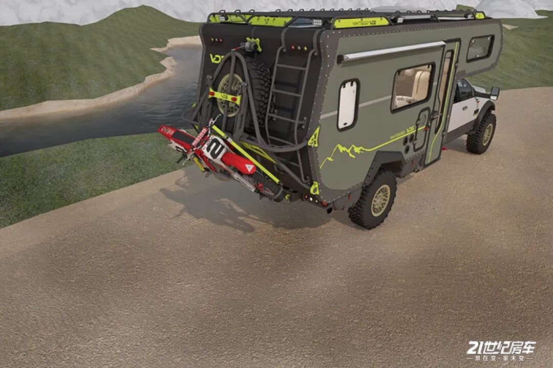 越野四驱皮卡房车_小型四驱越野房车_房车 四驱