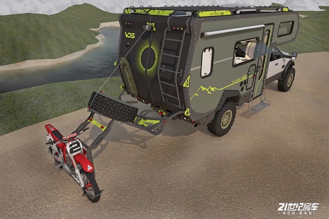 越野四驱皮卡房车_房车 四驱_小型四驱越野房车