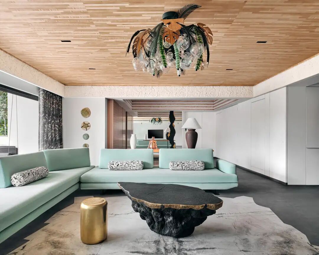 印度美学简约豪宅,别有一番风味!